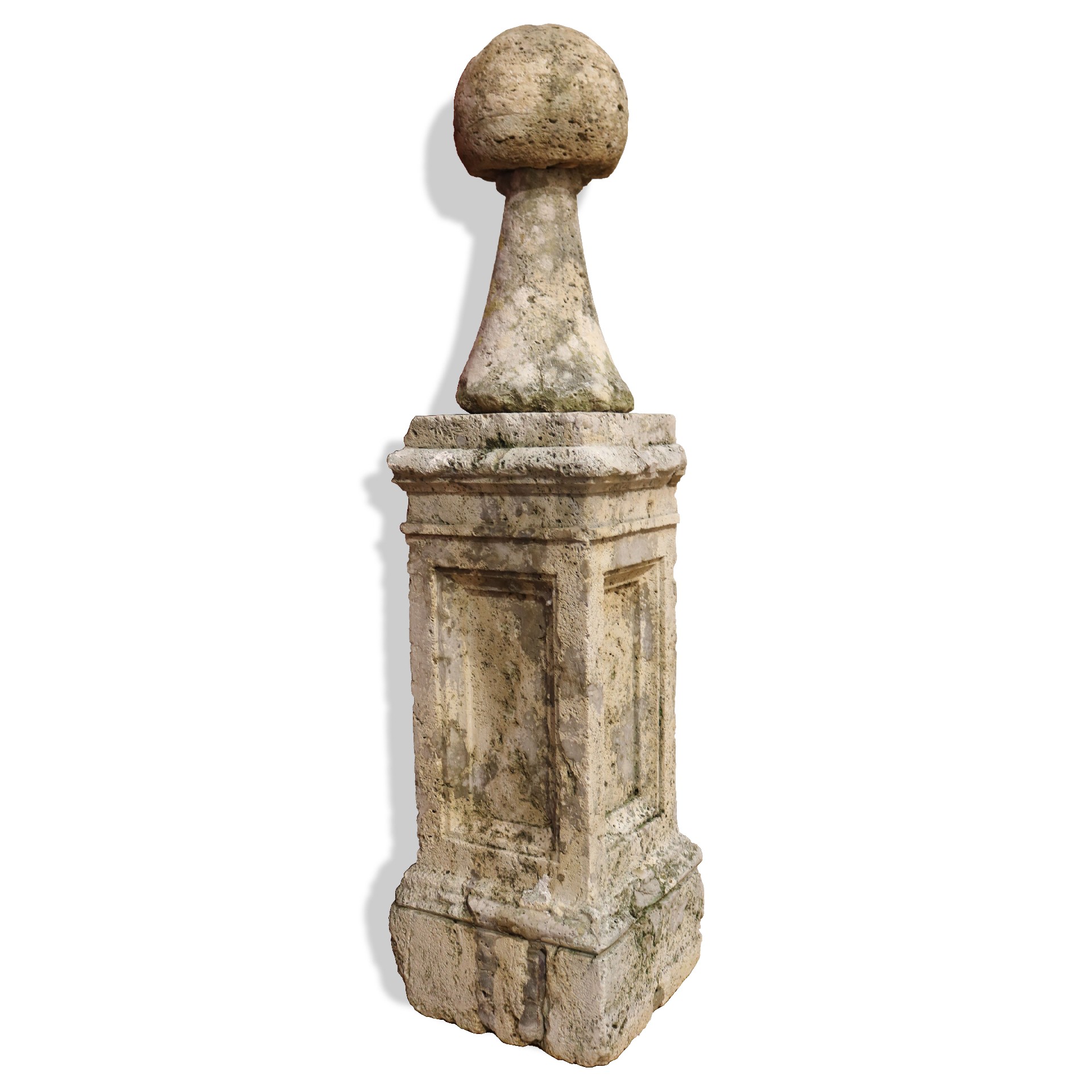 Ancient column with stone tip. - 1