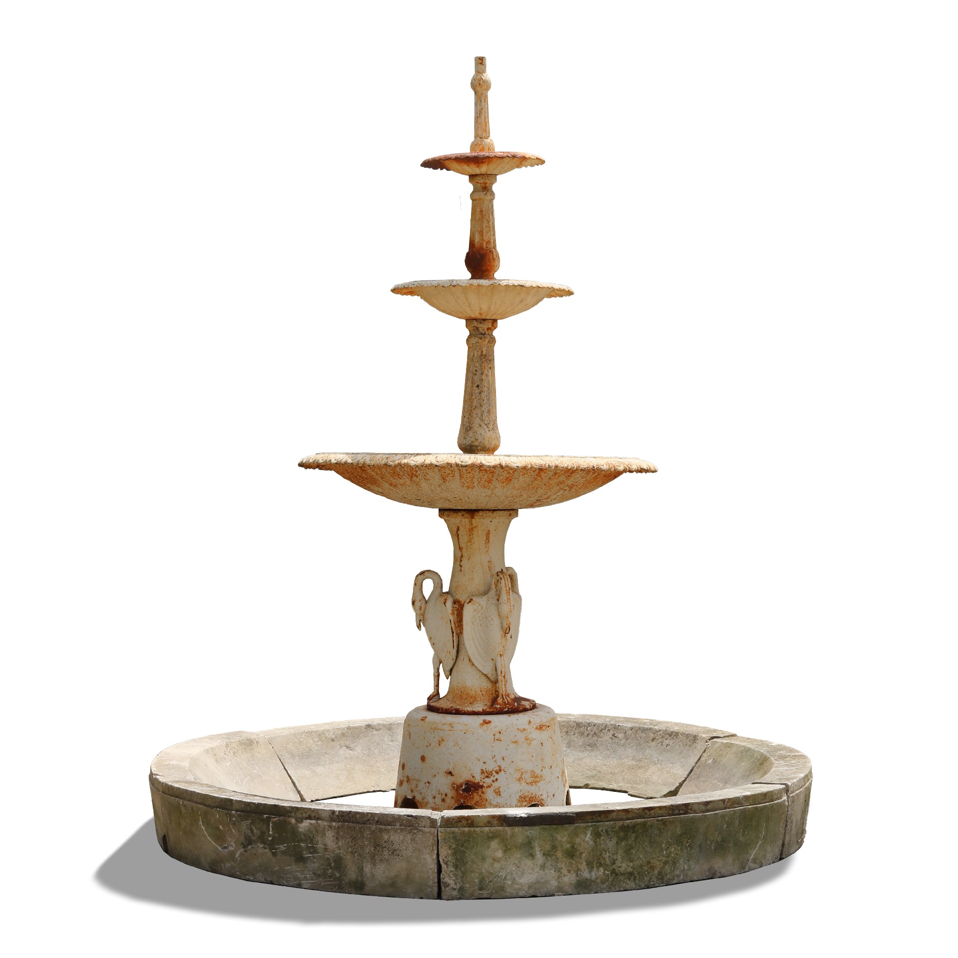 Ancient stone fountain. - 1