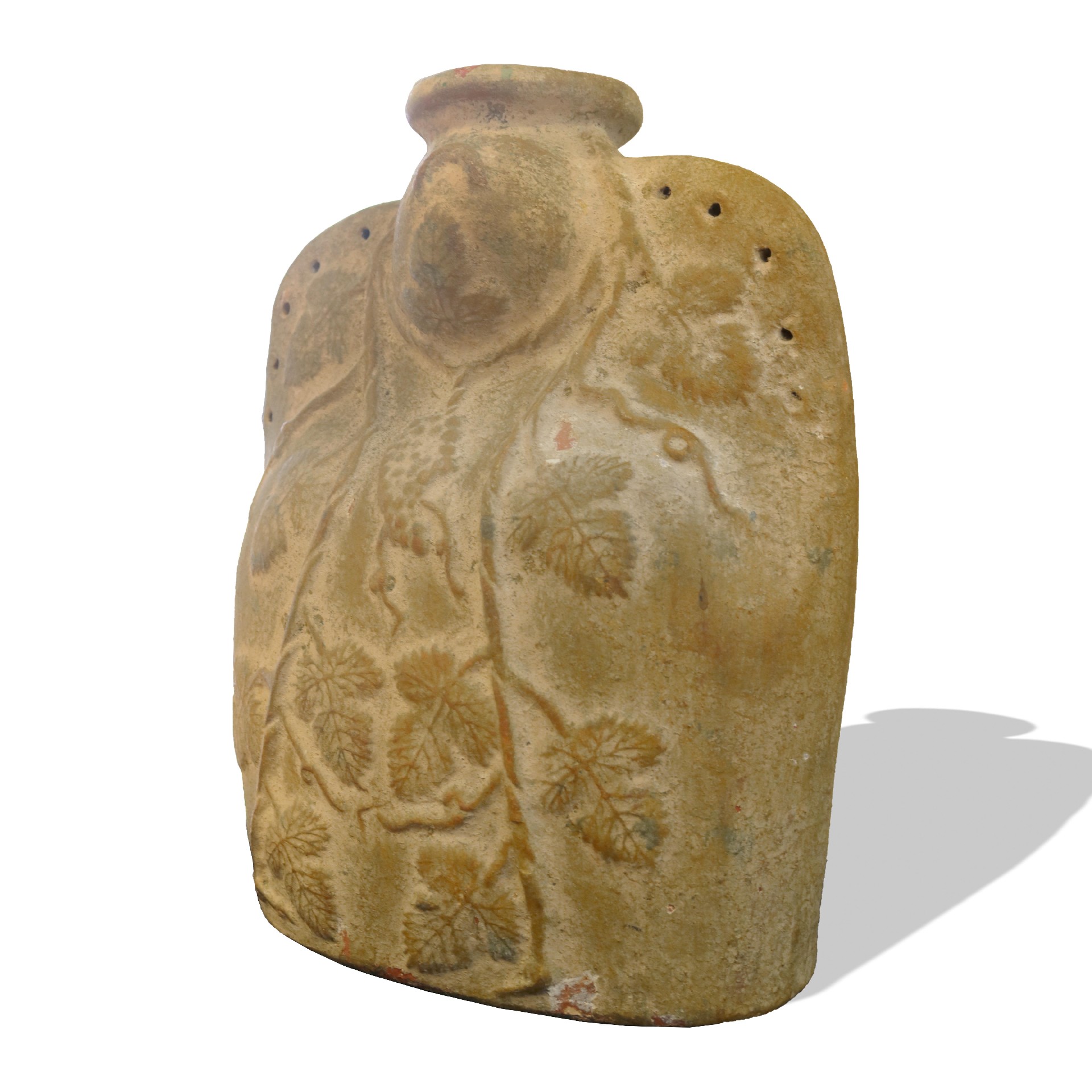 Ancient terracotta flask. - 1