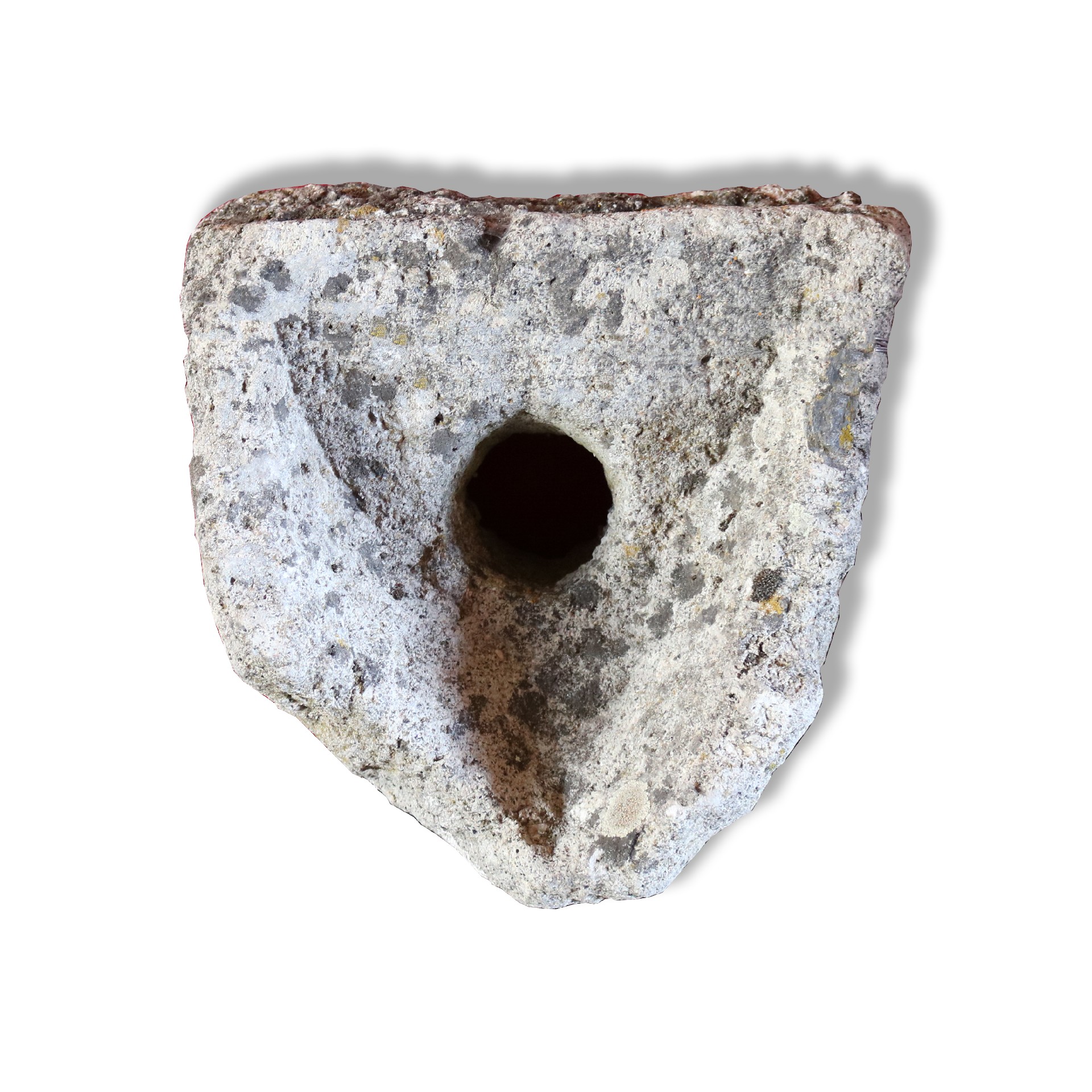 Antico pannello buttacqua in pietra. - Mascheroni Antichi - Arredo Giardino - Prodotti - Antichità Fiorillo