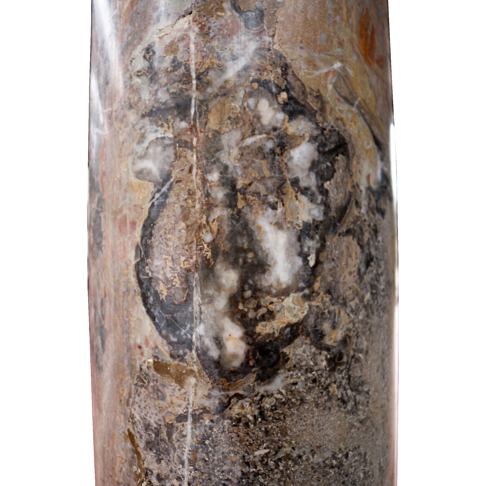 Pair of ancient marble columns. Period 1800. - 1