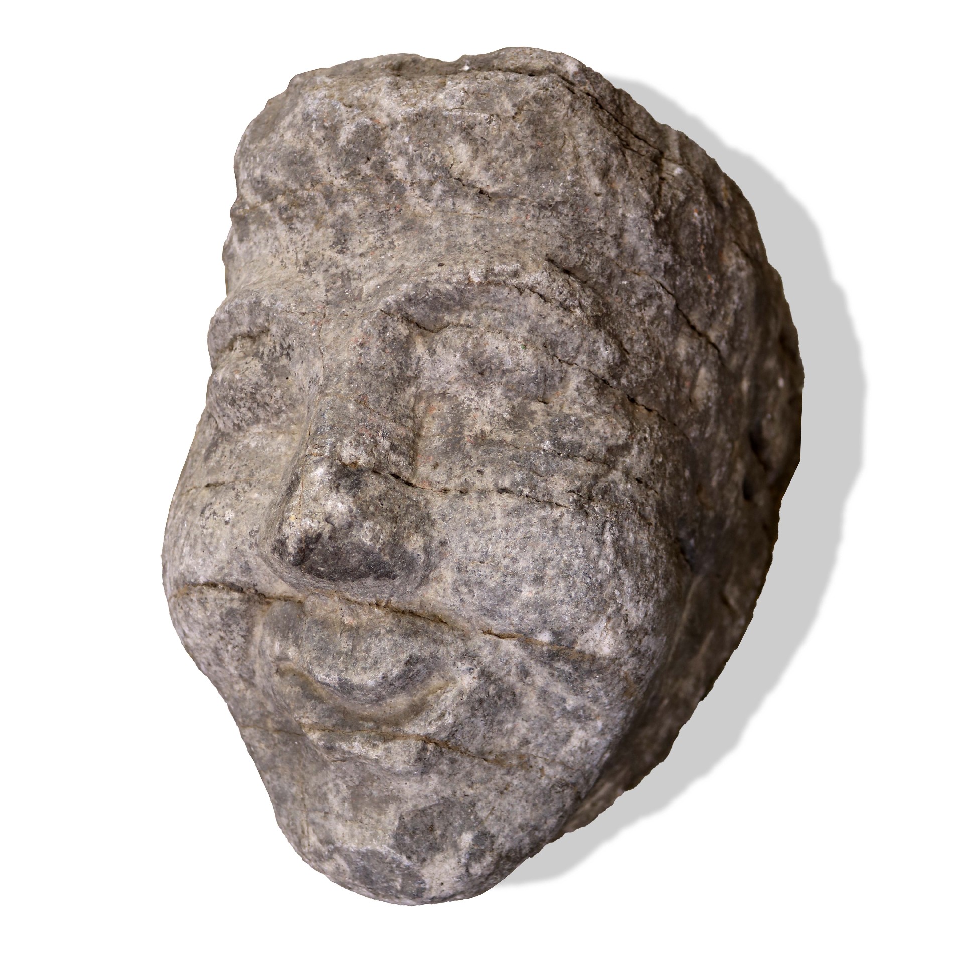 Ancient marble mask. - 1