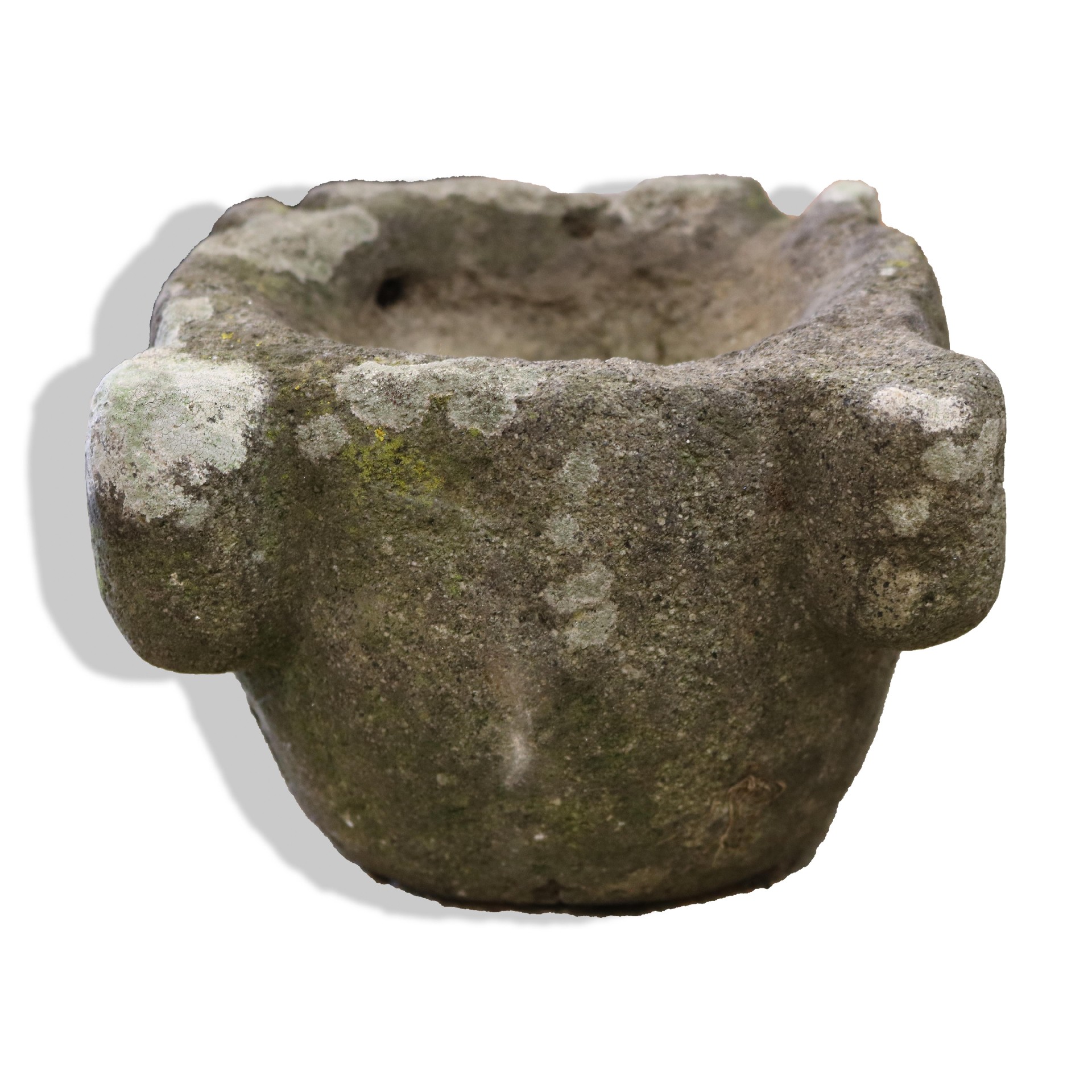 Ancient stone mortar. - 1