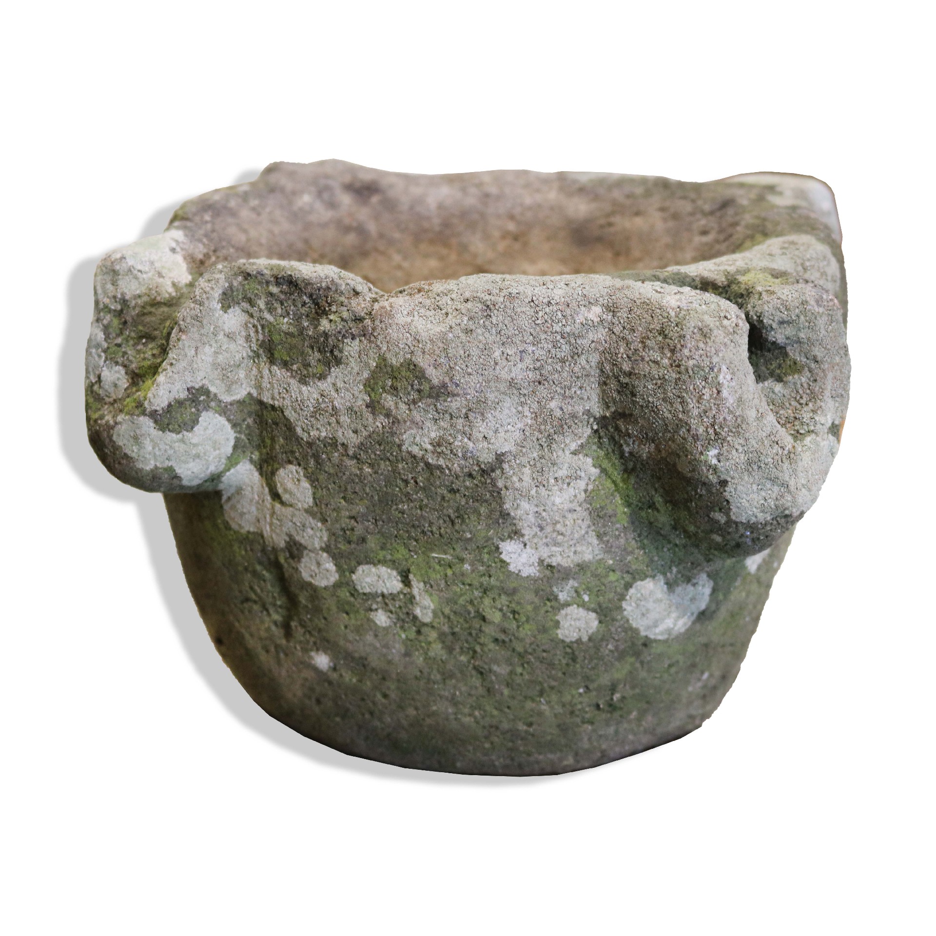 Ancient stone mortar. - 1