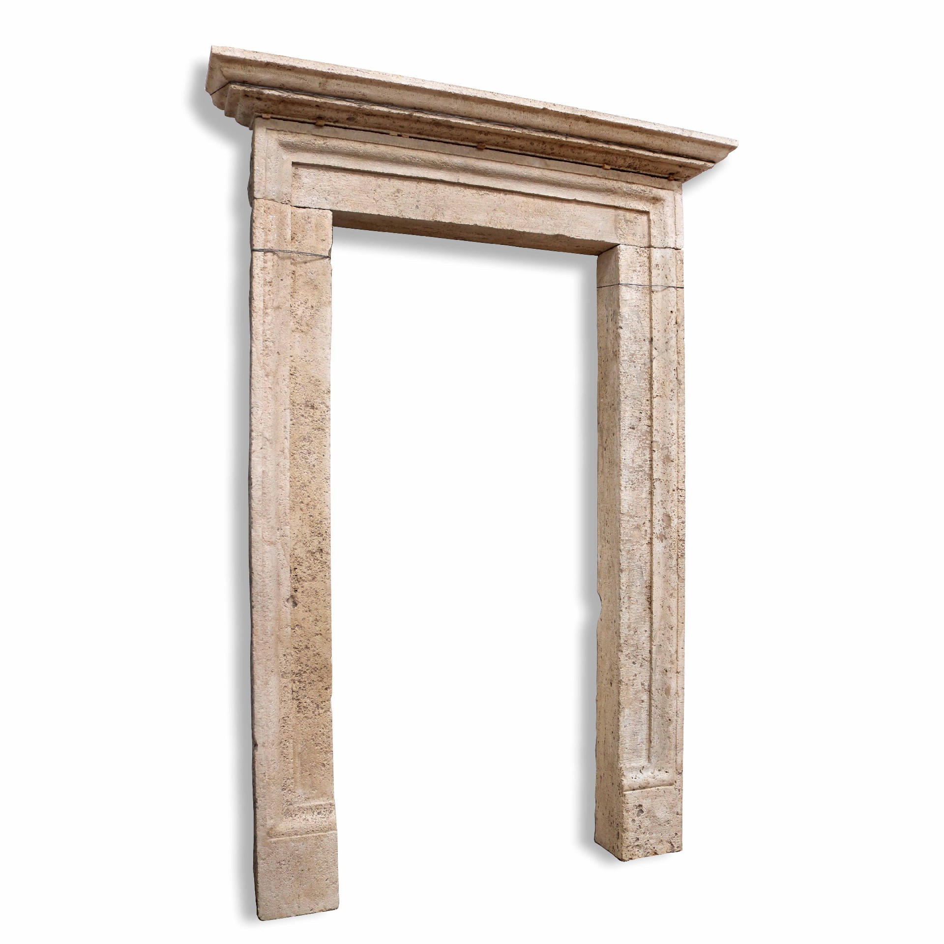 Ancient travertine portal. - 1