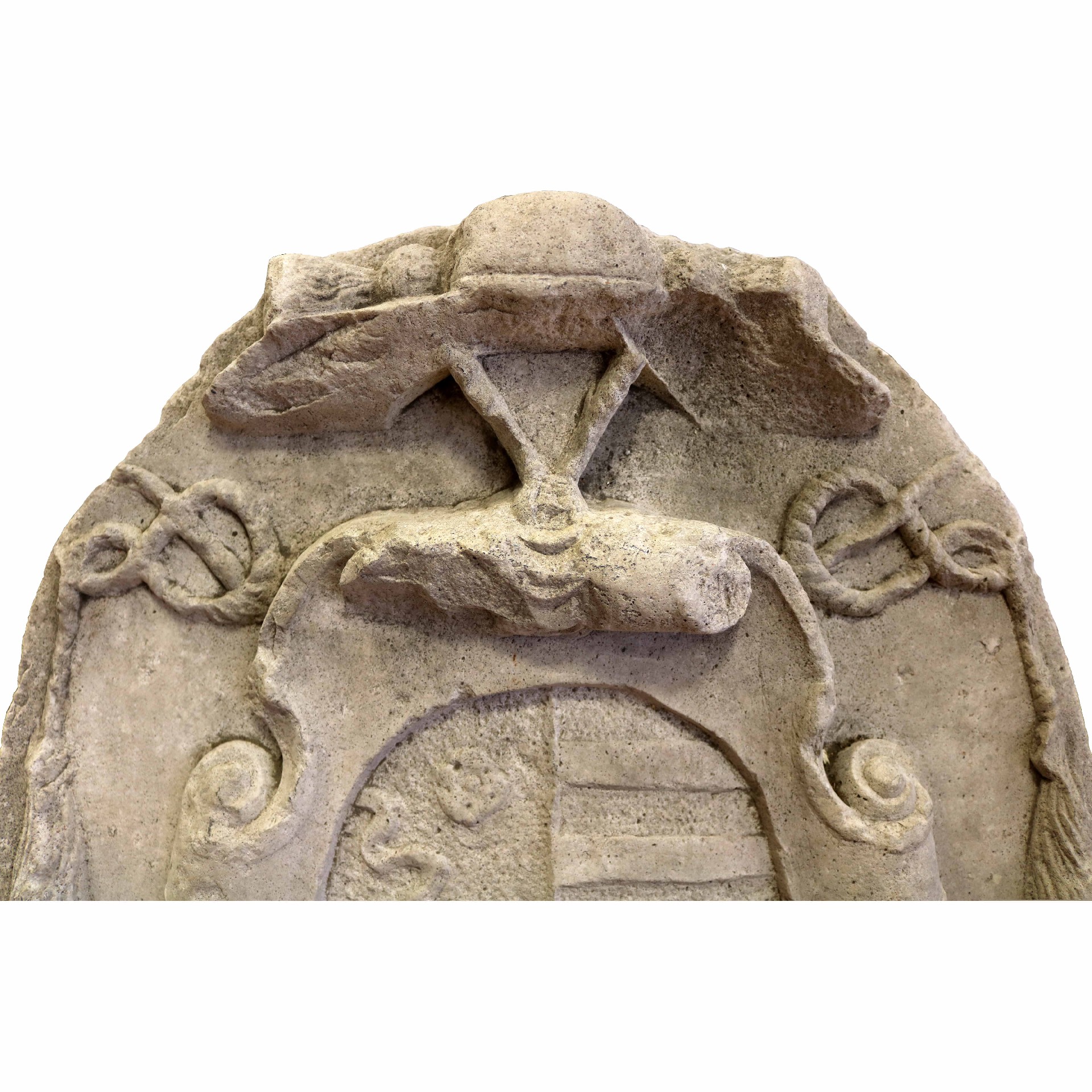 Ancient stone coat of arms. - 1