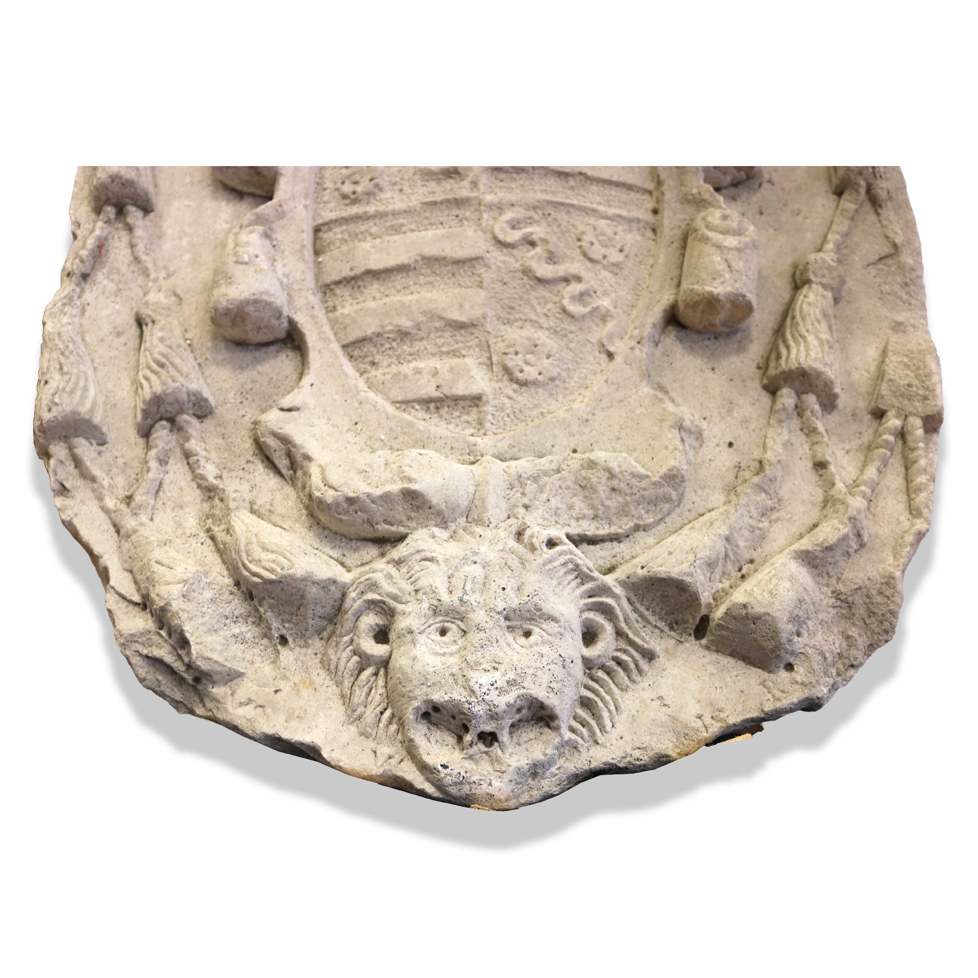 Ancient stone coat of arms. - 1