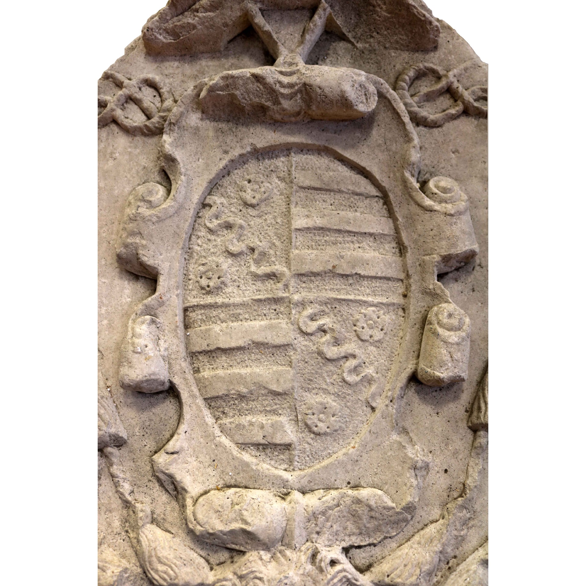 Ancient stone coat of arms. - 1