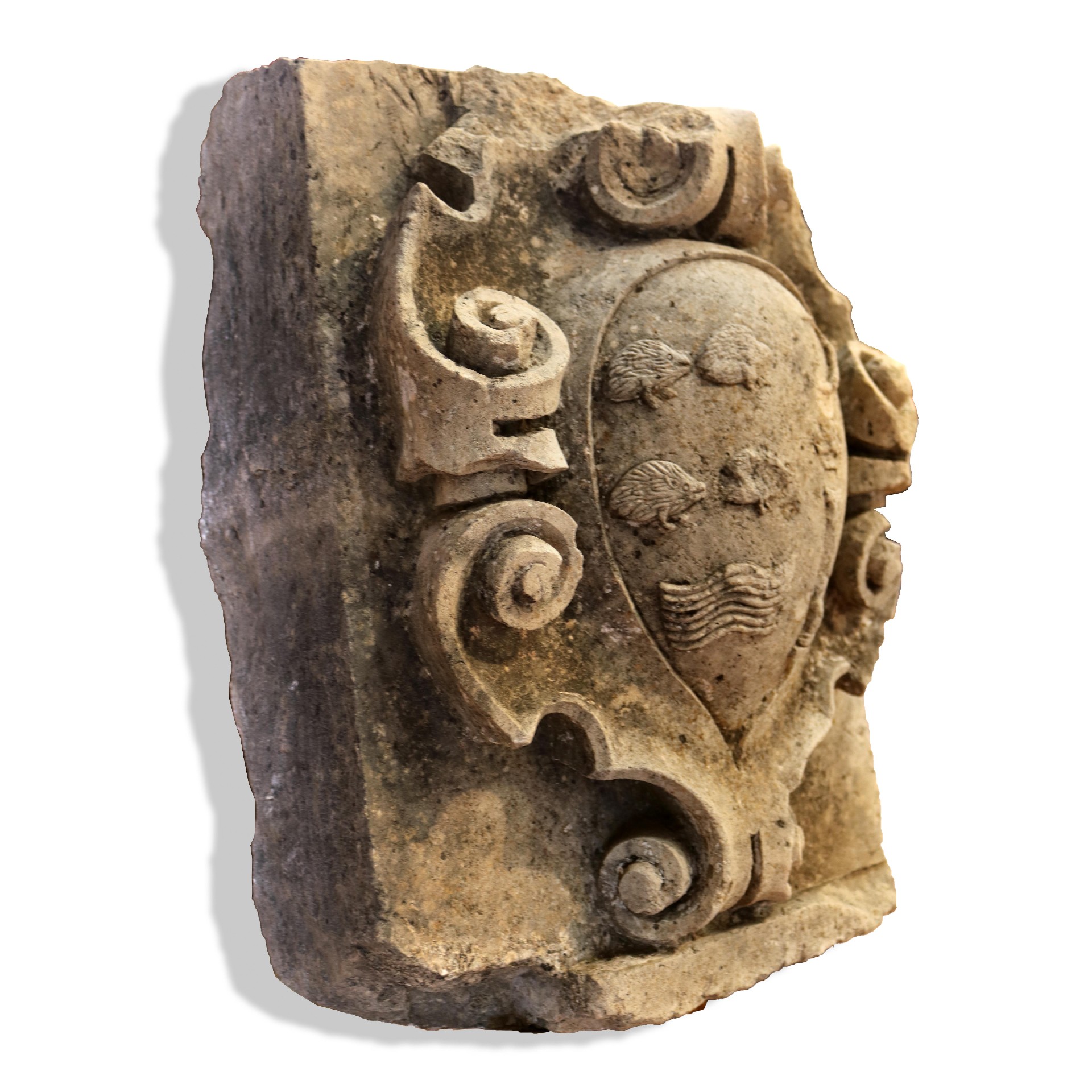 Ancient stone coat of arms. - 1