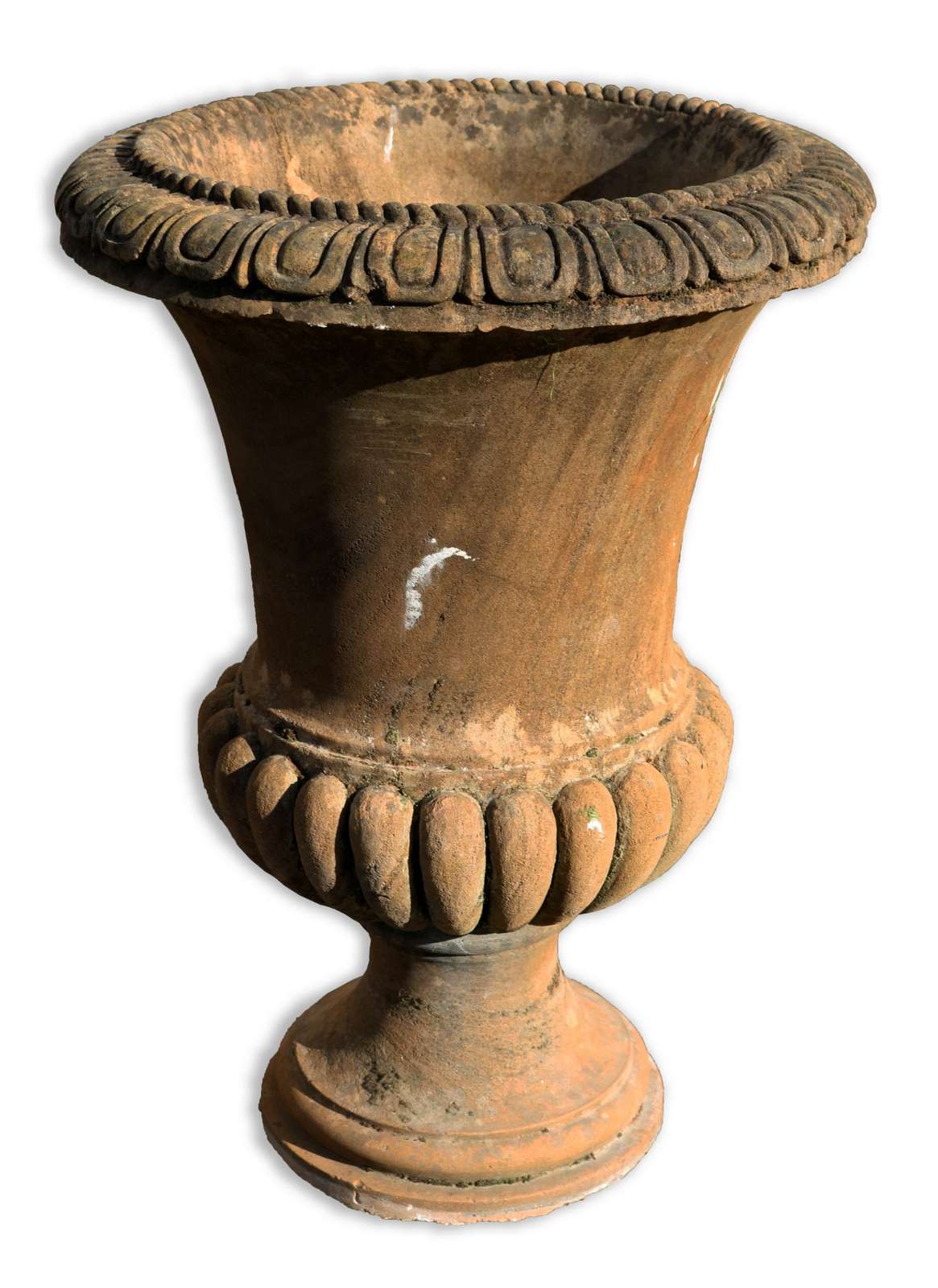 Vaso da giardino grande antico in terracotta, inizio XIX secolo in vendita  su Pamono