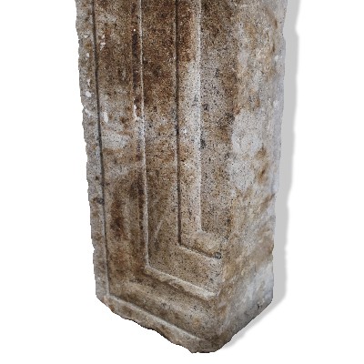 Antique stone fireplace, 142x114 cm h. 