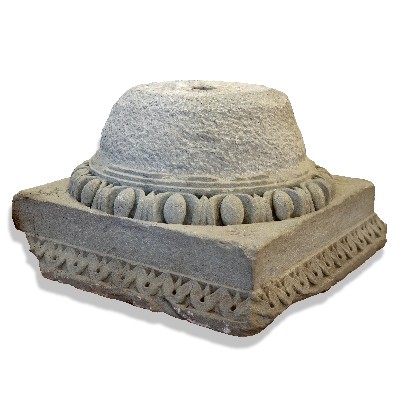 Ancient stone capital. 