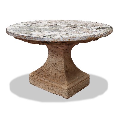 Antique stone table. 